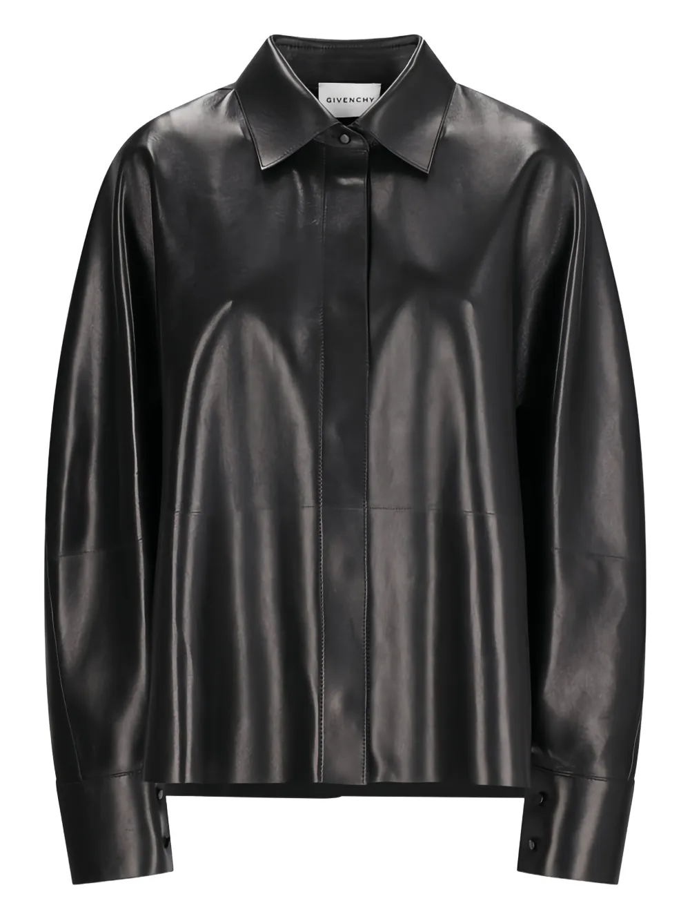 Givenchy Camicia in pelle - Nero