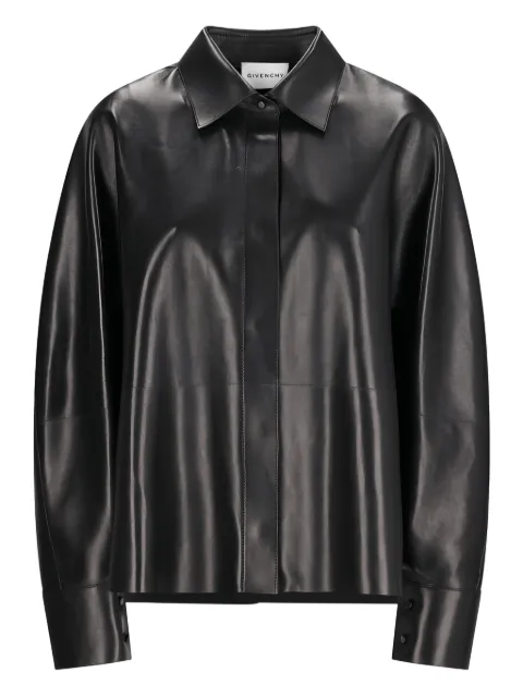Givenchy leather shirt
