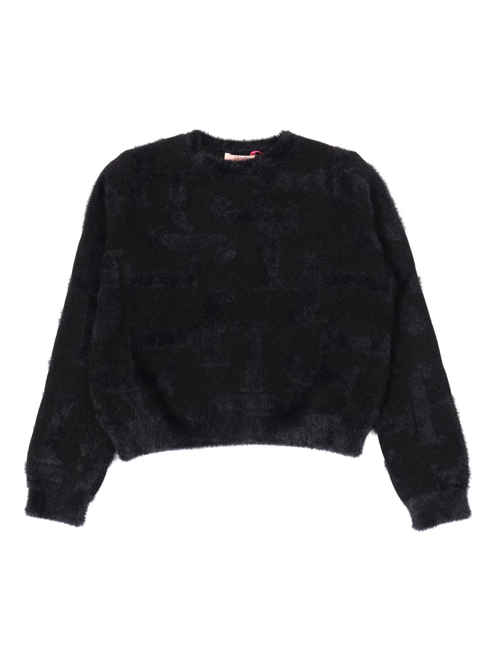 Liu Jo Kids crew-neck sweater - Nero