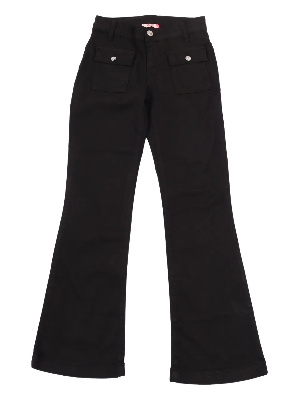 Liu Jo Kids flap-pocket trousers - Nero