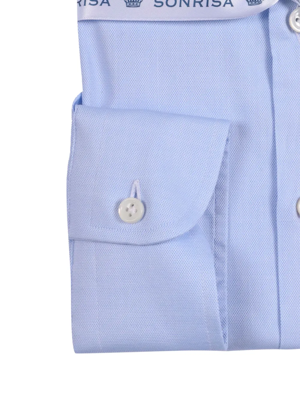  Sonrisa Buttoned Cotton Shirt - Blue 