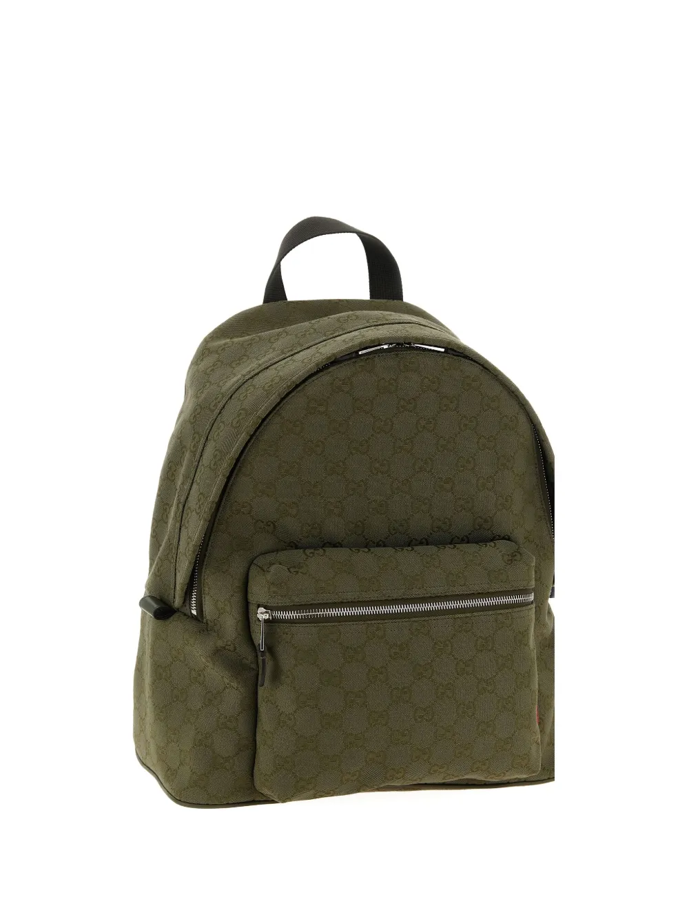 Gucci Men Medium Gg Backpack In Green