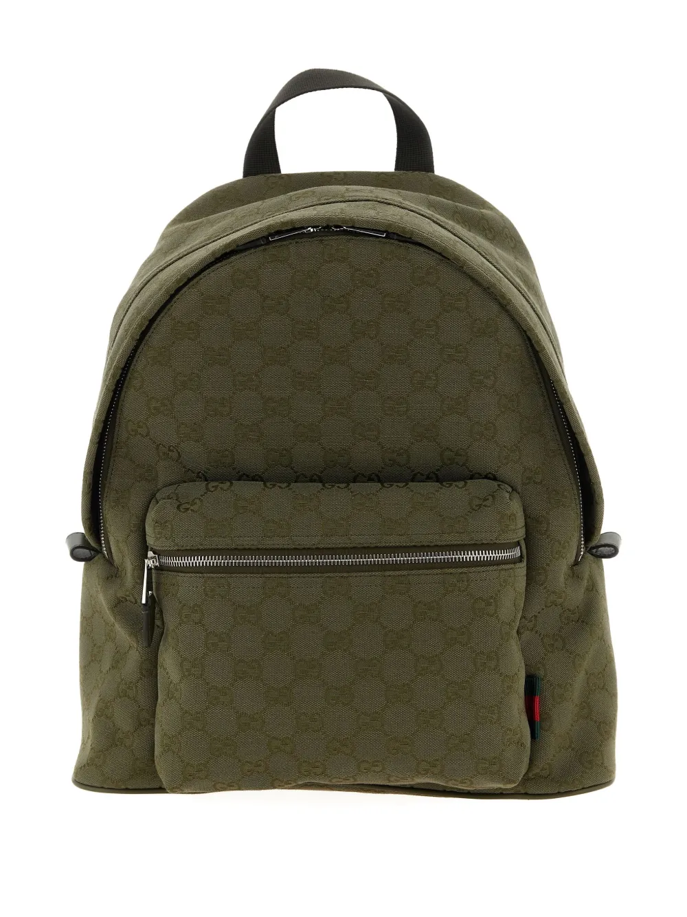 Gucci Men Medium Gg Backpack In Green