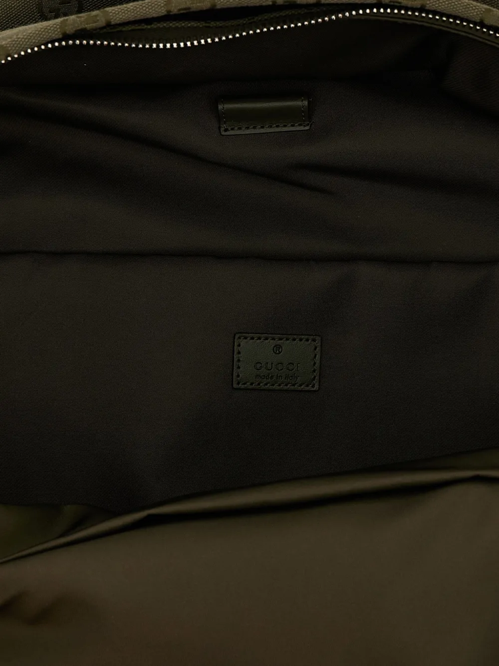 Gucci Men Medium Gg Backpack In Green