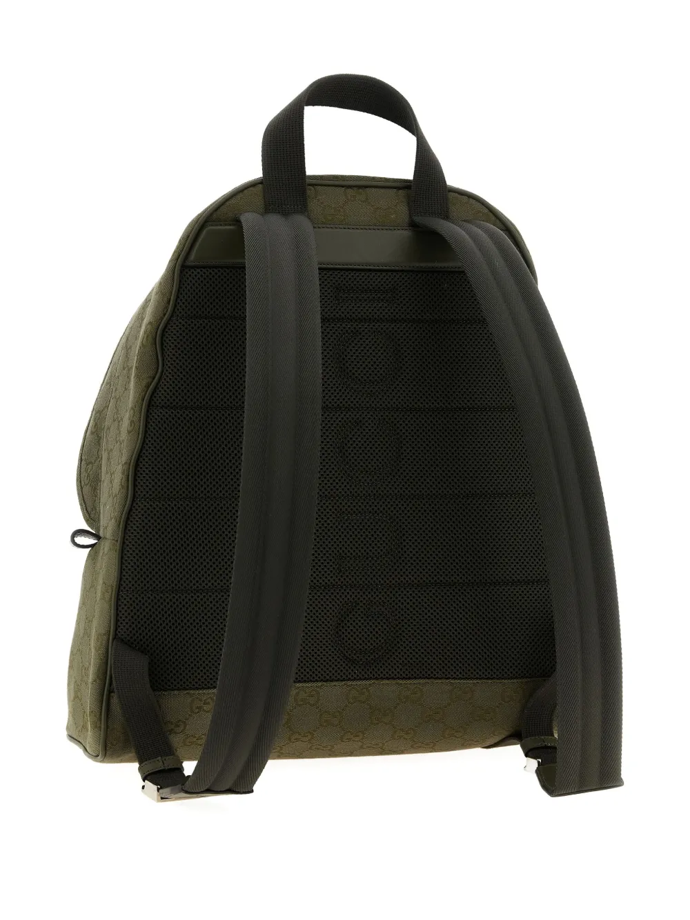 Gucci Men Medium Gg Backpack In Green