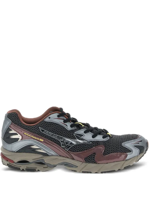 Mizuno Wave Rider 10 Sneakers Grey FARFETCH TR