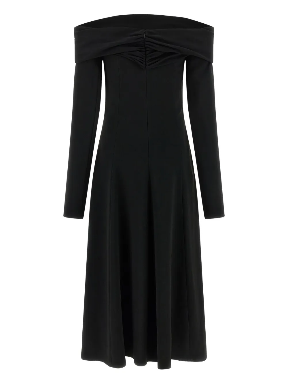 Alberta Ferretti cady dress - Zwart