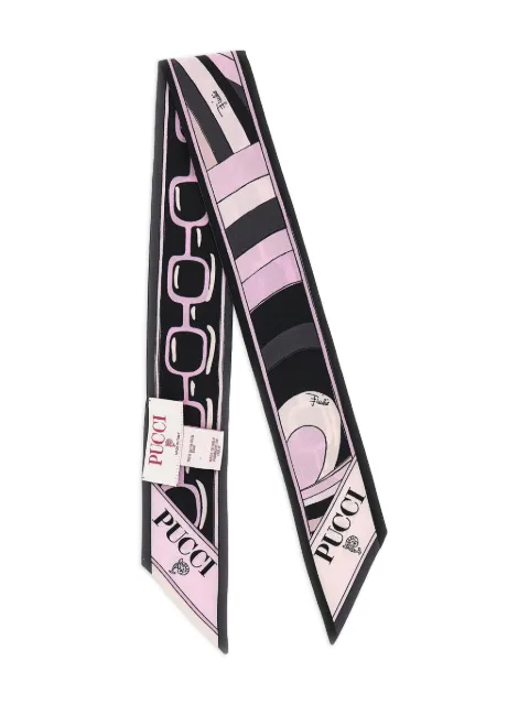 PUCCI printed silk scarf