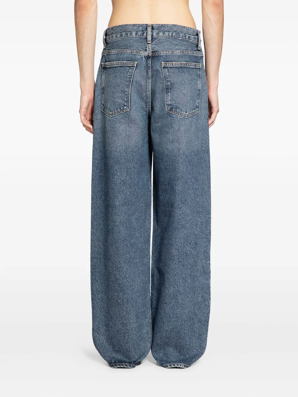 AGOLDE Benton jeans met zak Blauw