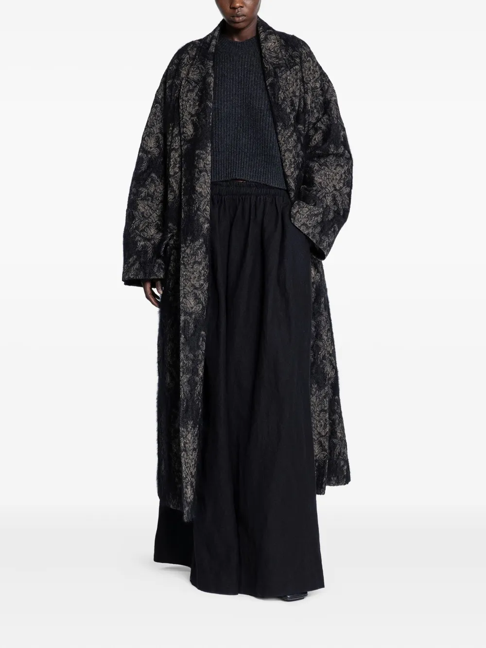 Uma Wang Kasjmier trui Grijs