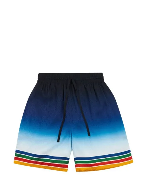 Casablanca Studio de Musique silk track shorts