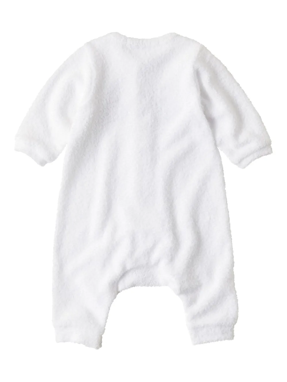 Familiar textured romper - Wit