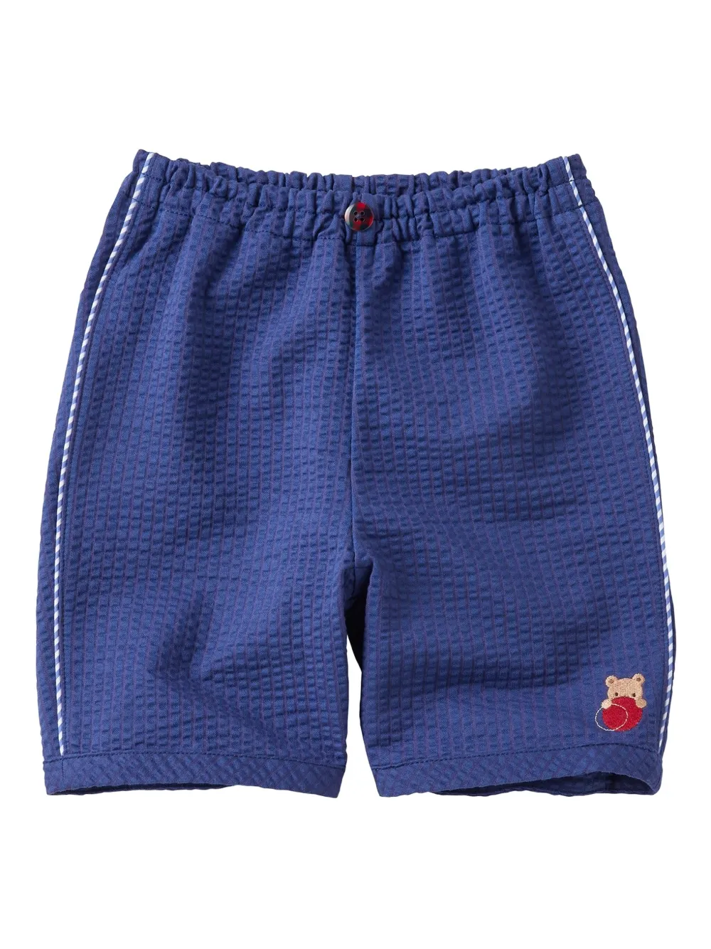 familiar textured trousers | Blue | Image 1
