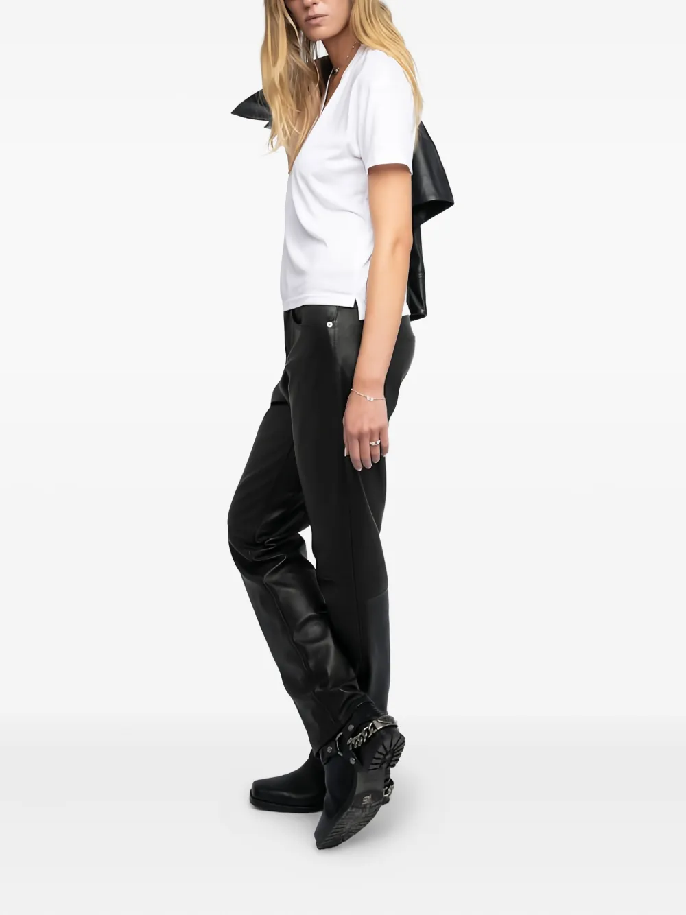 Zadig & Voltaire Marta Short-sleeve T-shirt In White