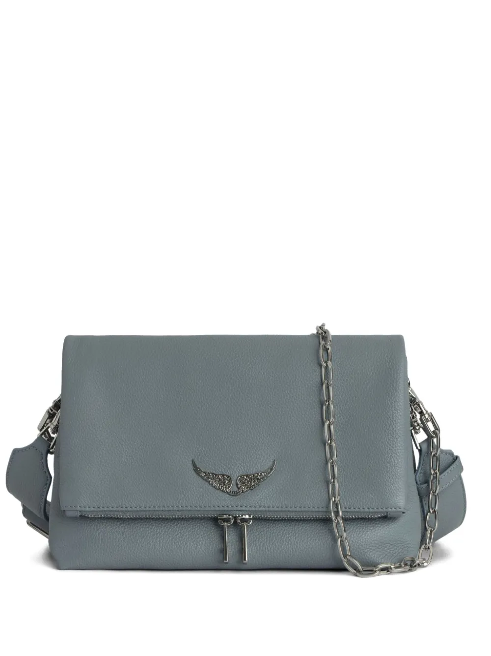 Zadig&Voltaire logo-plaque shoulder bag | Blue | Image 1