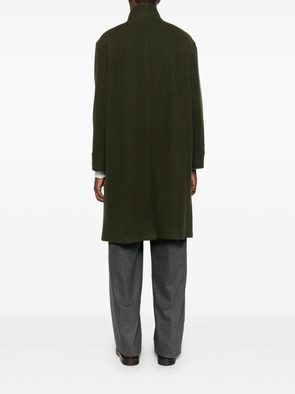 Tagliatore Wollen jas Groen