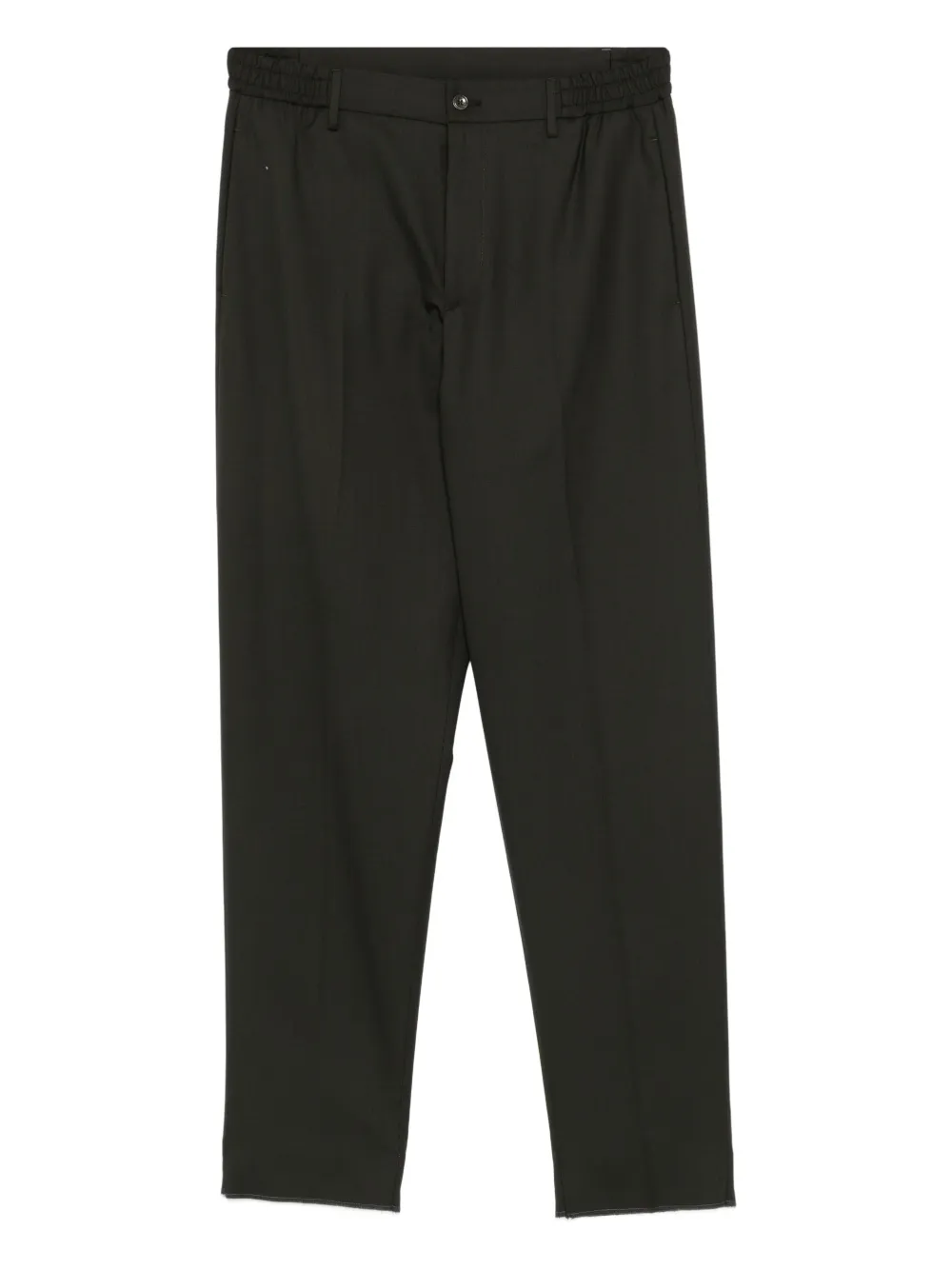 Tagliatore P-Garçon elasticated-waist trousers - Verde
