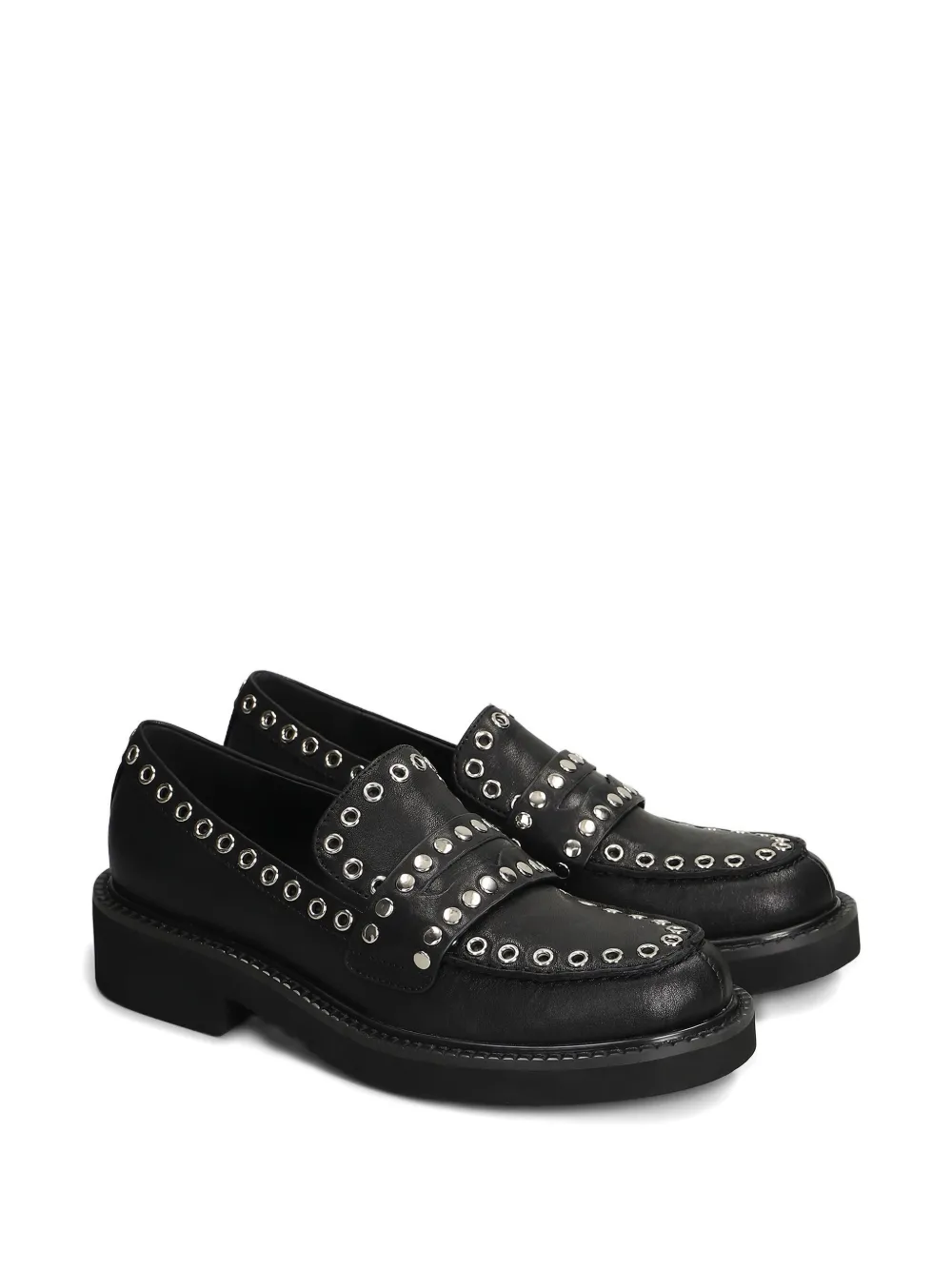 Bibi Lou eyelet-embellished loafers | Image 2