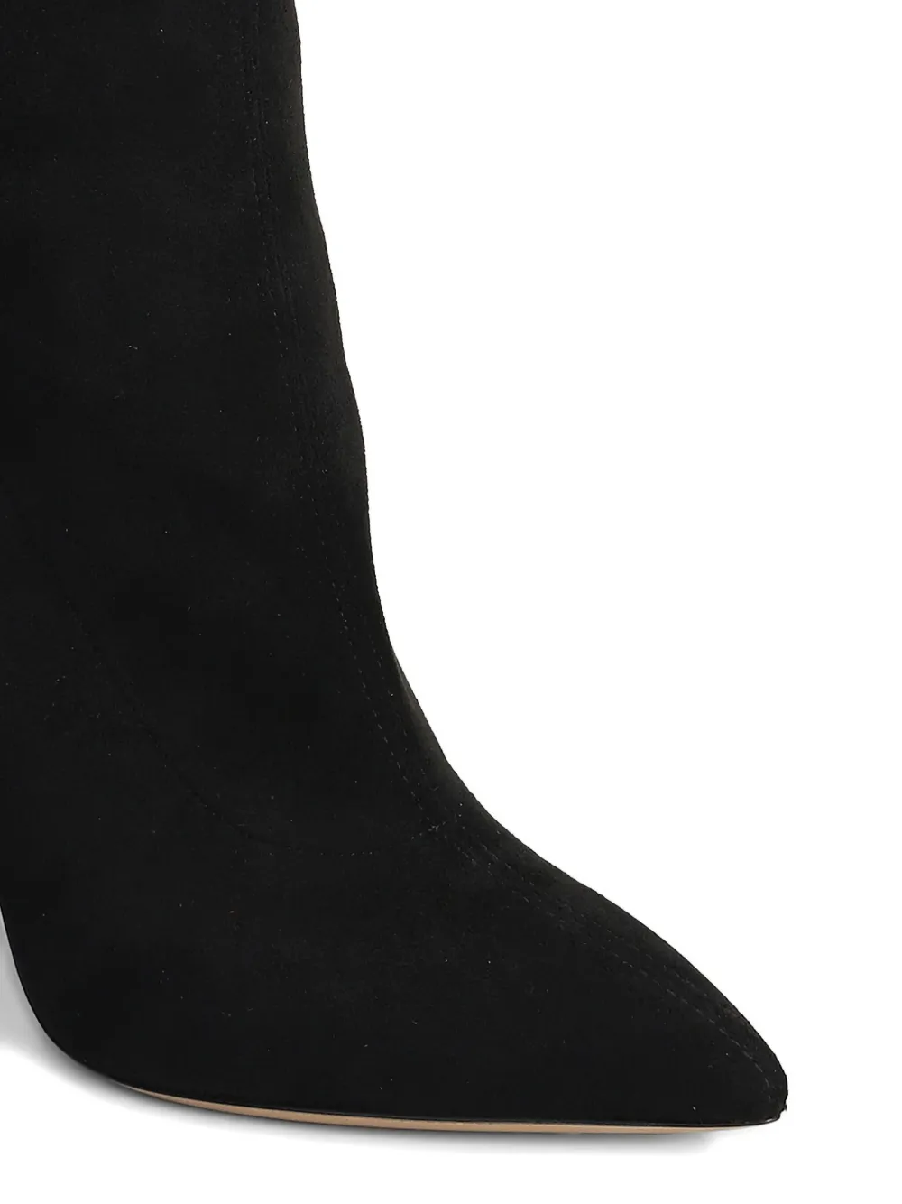 Casadei 100mm Pointed Boots In Black