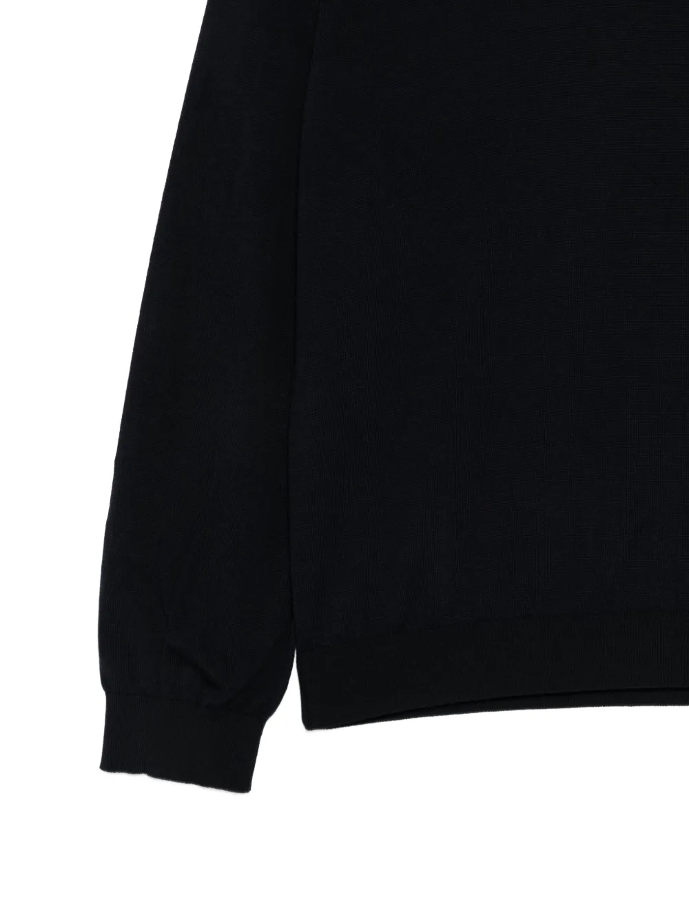 Roberto Collina Trui van merinowol Blauw