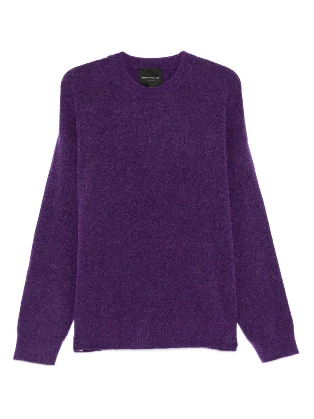 Roberto Collina suéter con cuello redondo | morado | Image 1