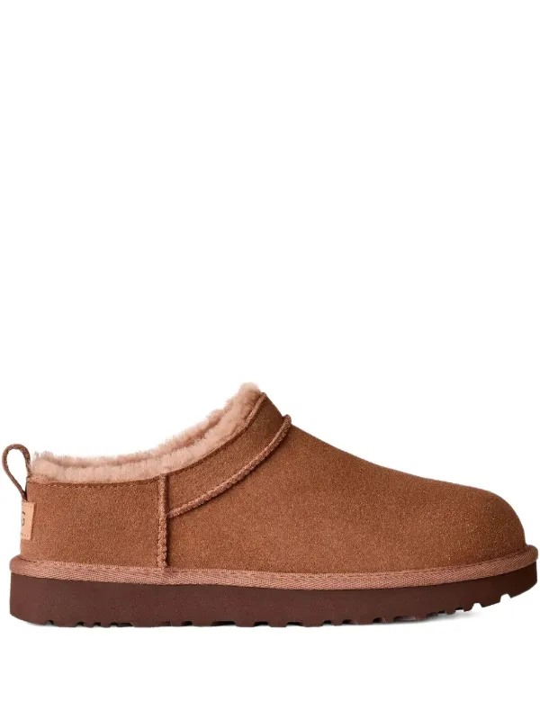 UGG Classic Micro Boots Brown FARFETCH TR