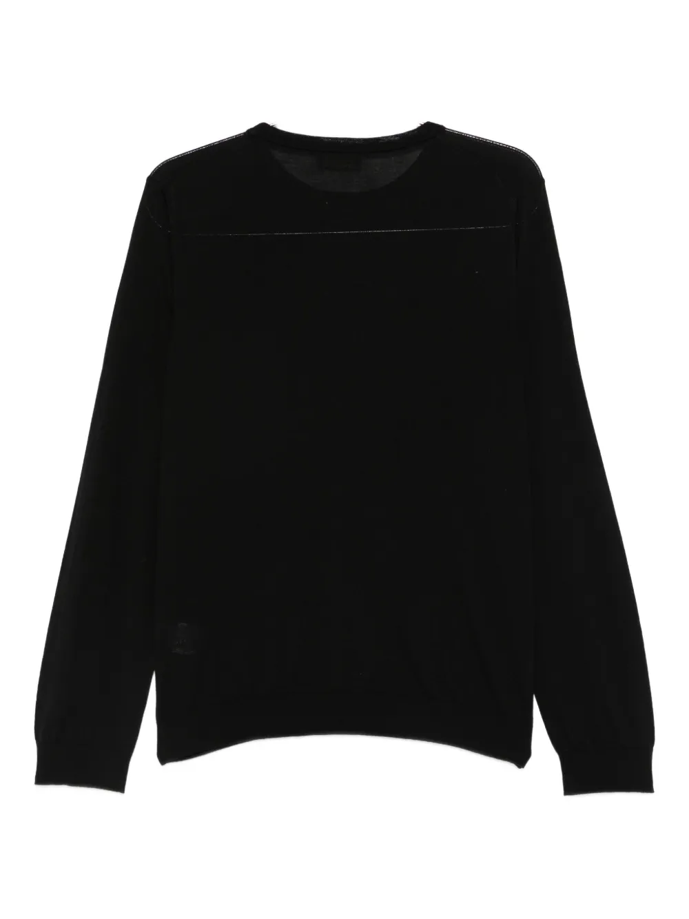 Roberto Collina merino wool jumper - Zwart