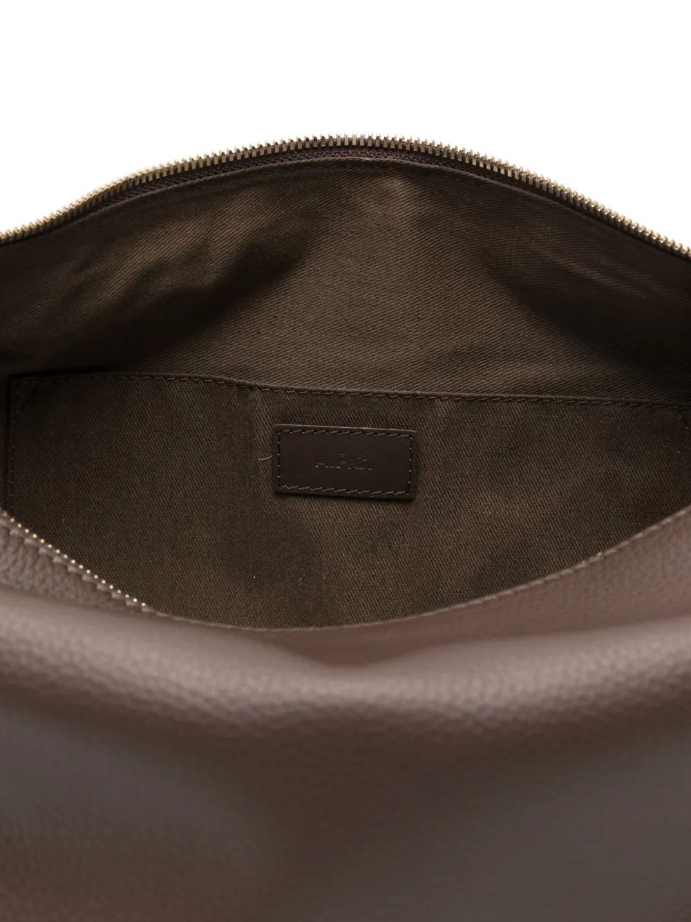 Apc Maxi Shopping Bag With Single Shoulder Strap In Brown