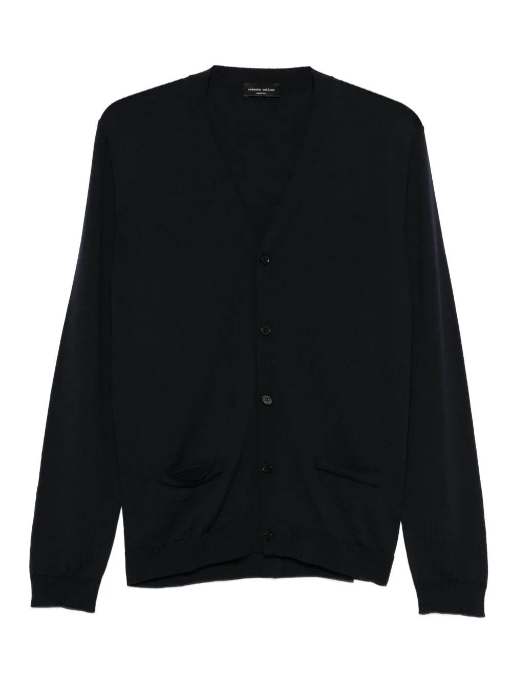 Roberto Collina v-neck cardigan | Blue | Image 1