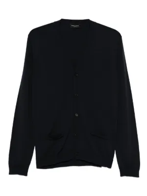 【90%OFF】ISABEL BENENATO カーディガン Isabel Benenato フレイドエッジ カーディガン | ブラック | FARFETCH JP