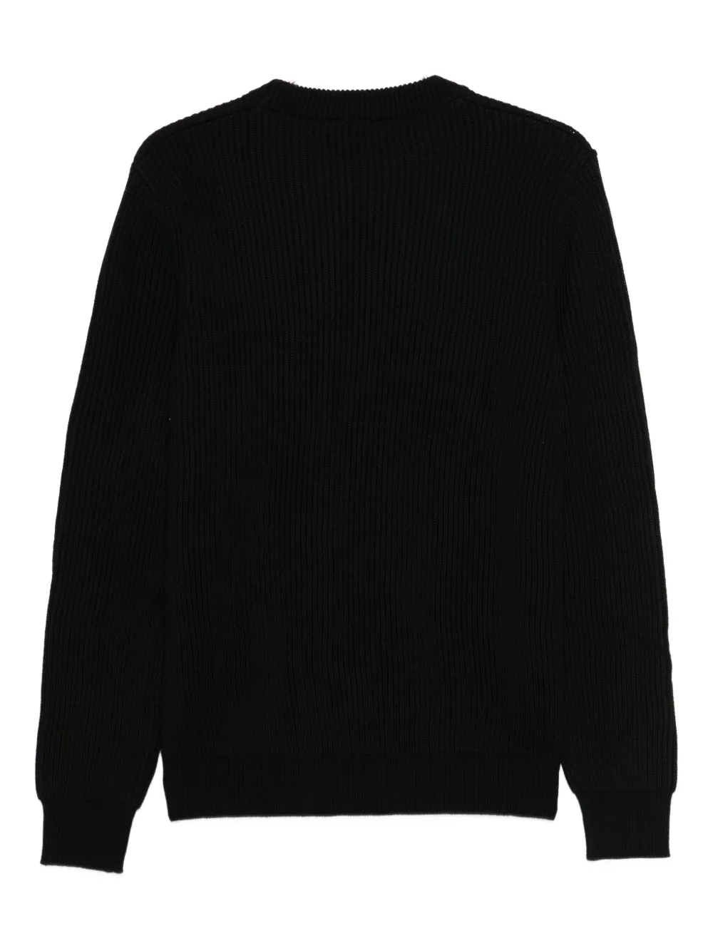 Roberto Collina merino wool jumper - Zwart