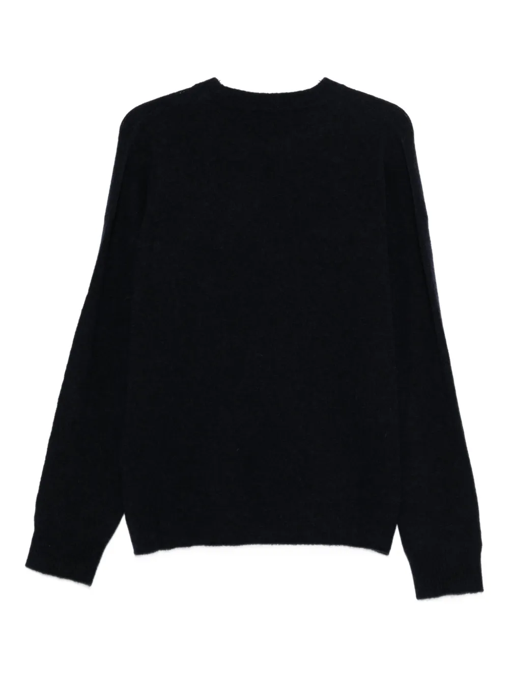 Roberto Collina brushed-effect jumper - Blauw