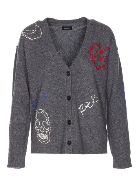 Zadig&Voltaire Mirkaz V-neck cashmere cardigan