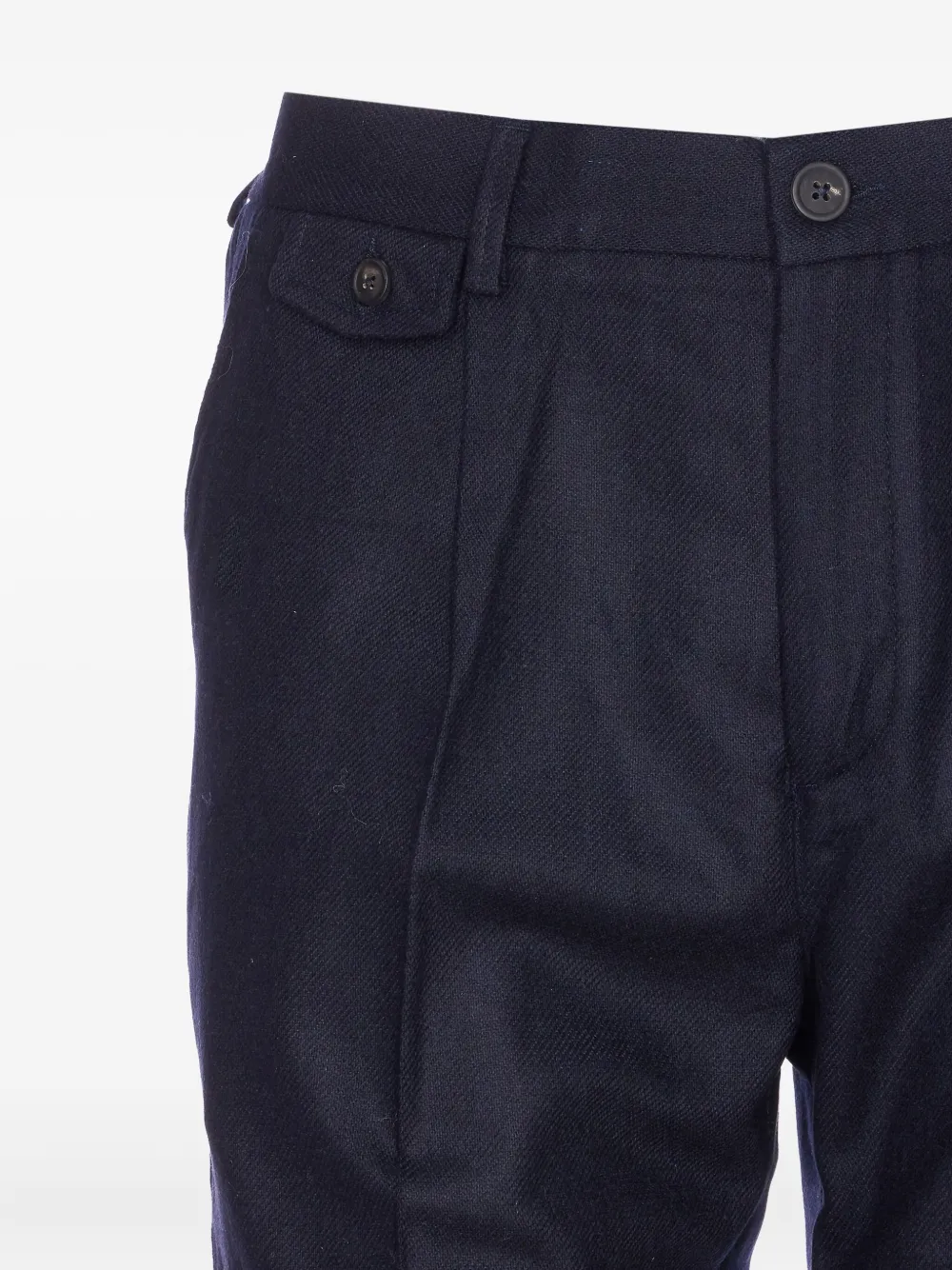 Edmmond Studios Jack front-pleat trousers - Blauw