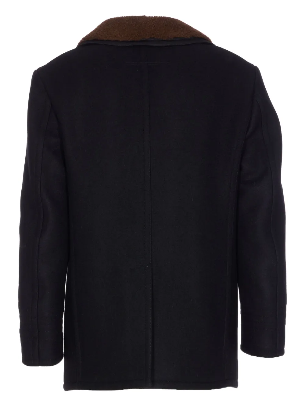 TOM FORD double-breasted shearling peacoat | Double Breasted Coats | Image 2