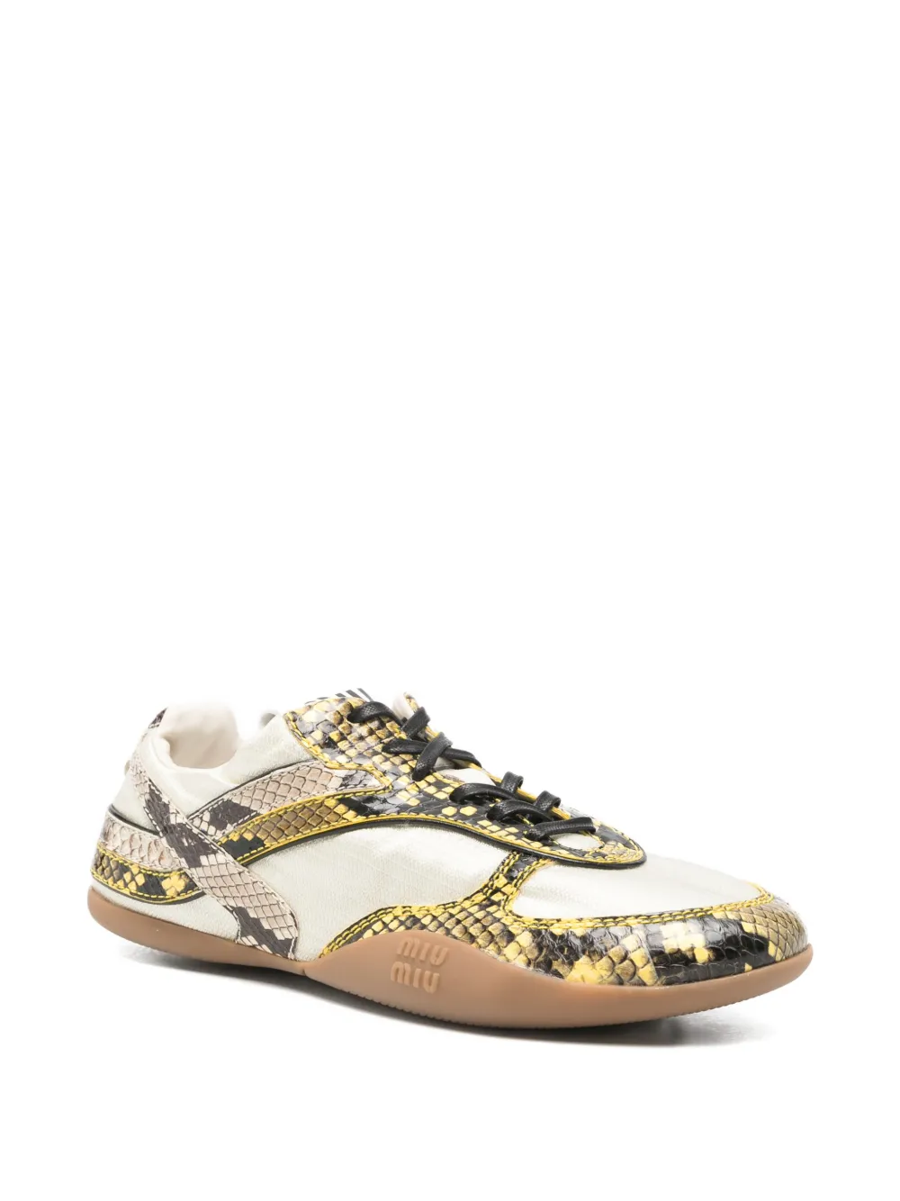 Miu Miu snakeskin sneakers | Low-Tops | Image 2