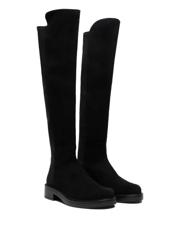 Stuart Weitzman 5050 Celia ブーツ | ブラック | FARFETCH JP