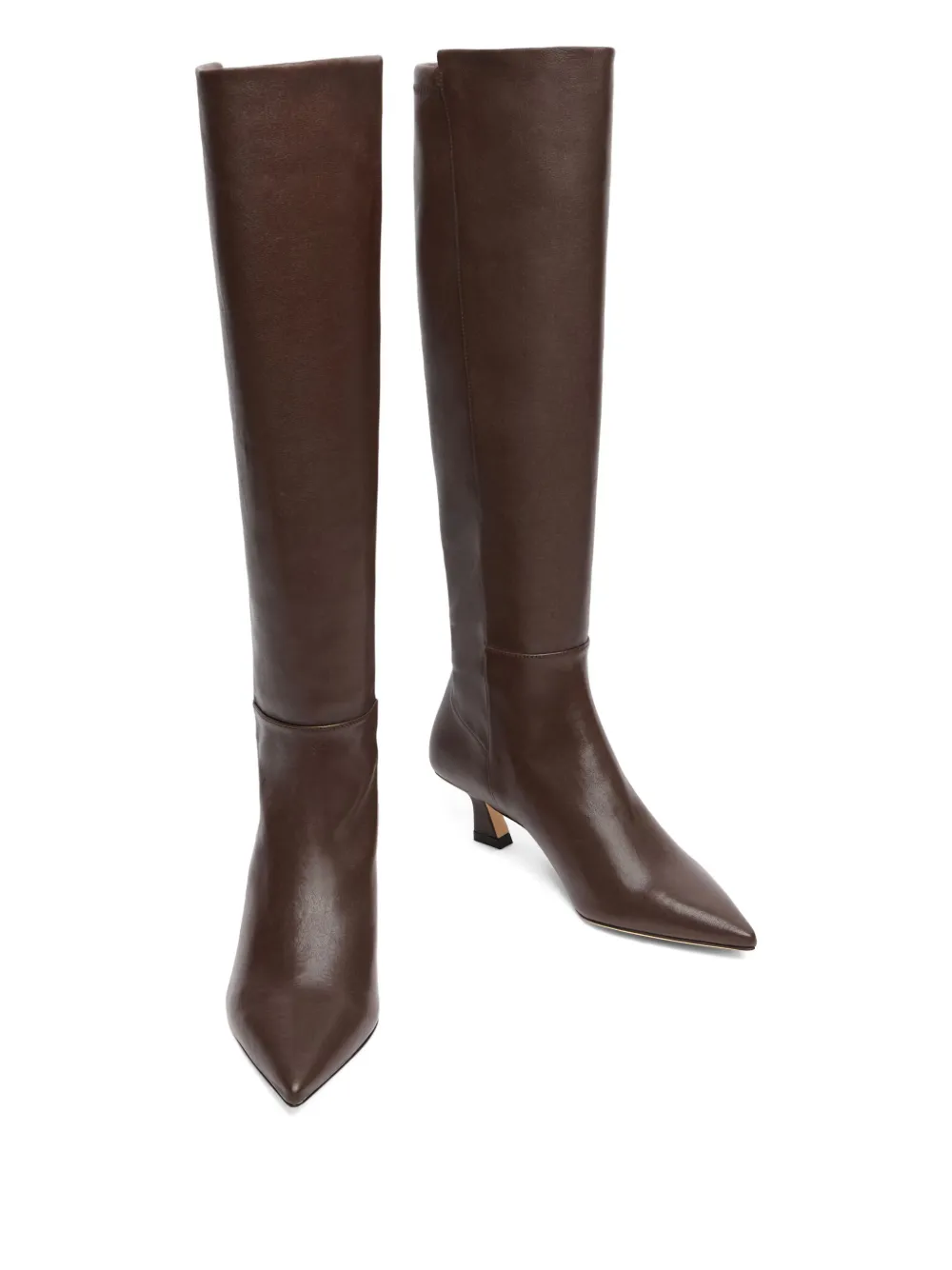 Stuart Weitzman 50mm Vinnie Boots In Brown