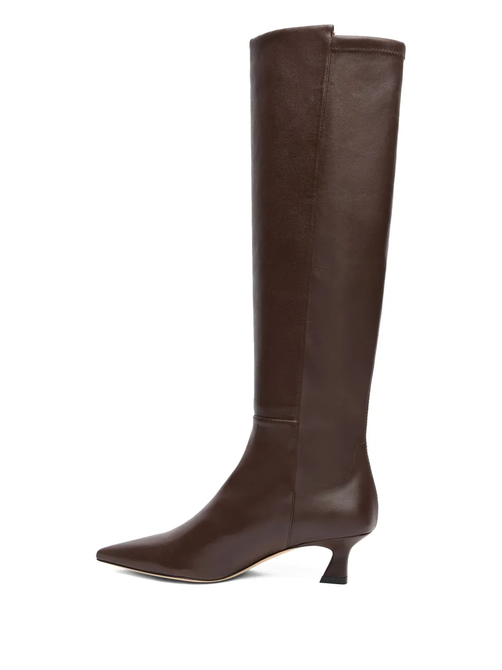 Stuart Weitzman 50mm Vinnie Boots In Brown