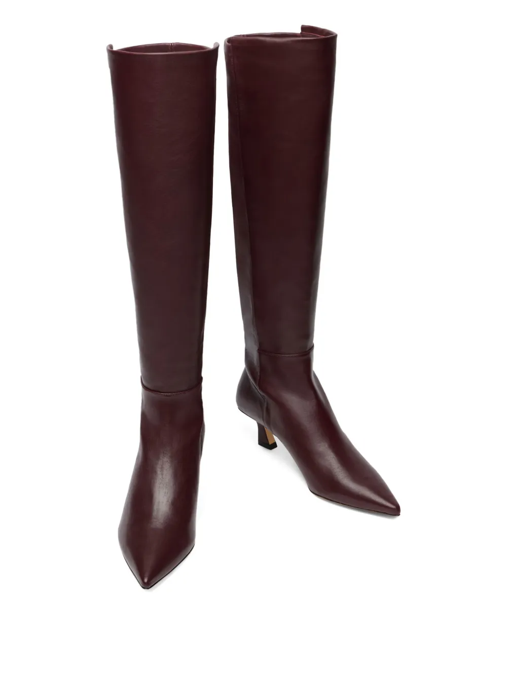 Stuart Weitzman 50mm 5050 Vinnie Boots In Brown