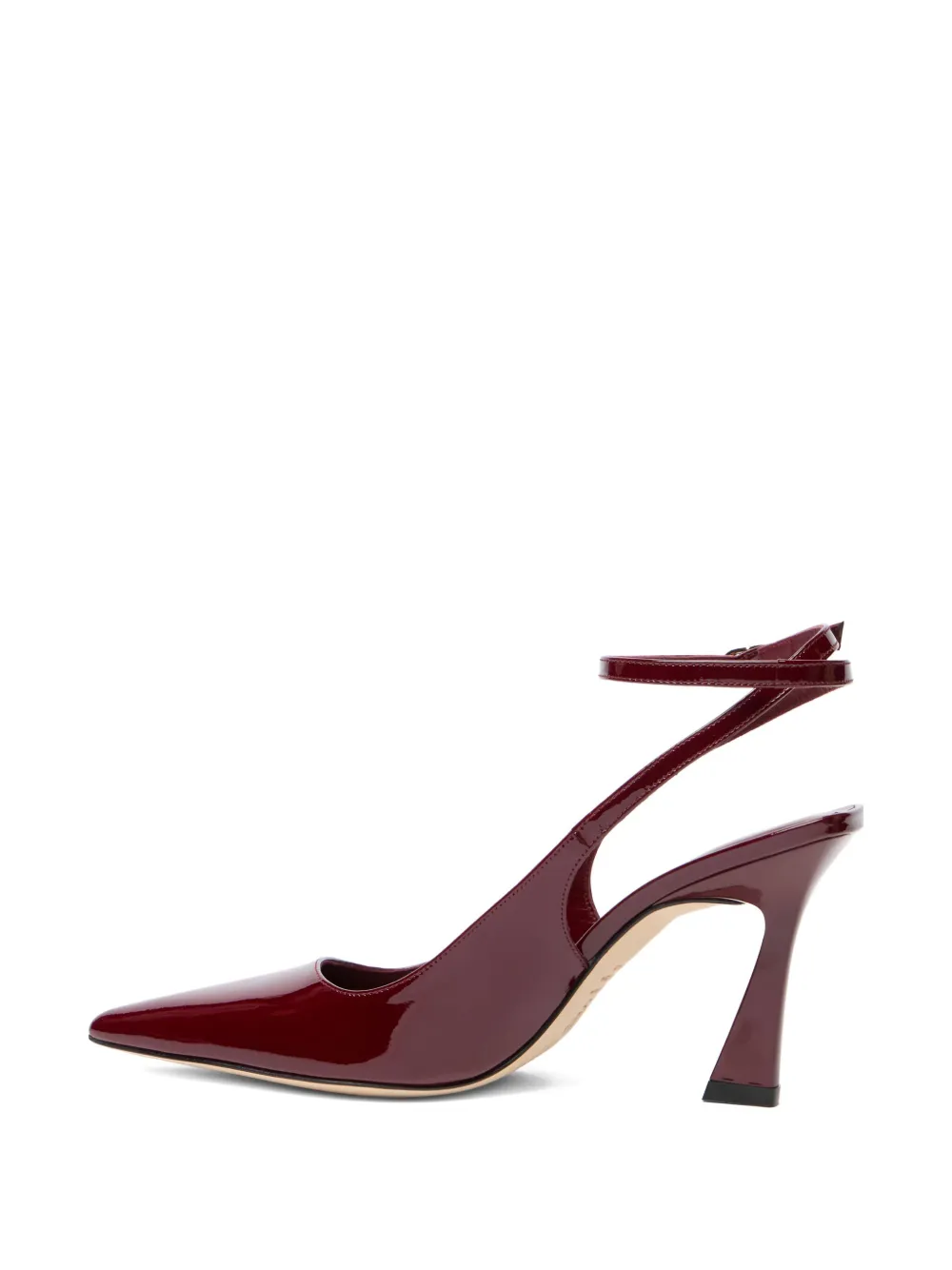 Stuart Weitzman 85mm Vinnie Pumps In Burgundy