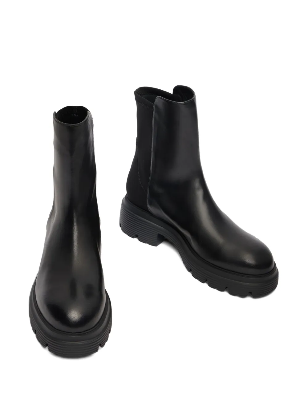 Stuart Weitzman 5050 Hudson Lite Ankle Boots In Black