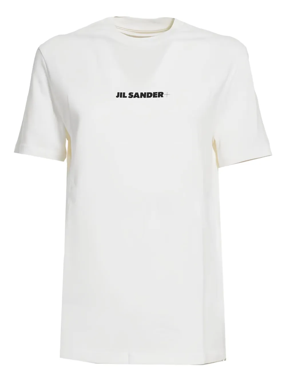Jil Sander T-shirt Mit Rundem Ausschnitt In White
