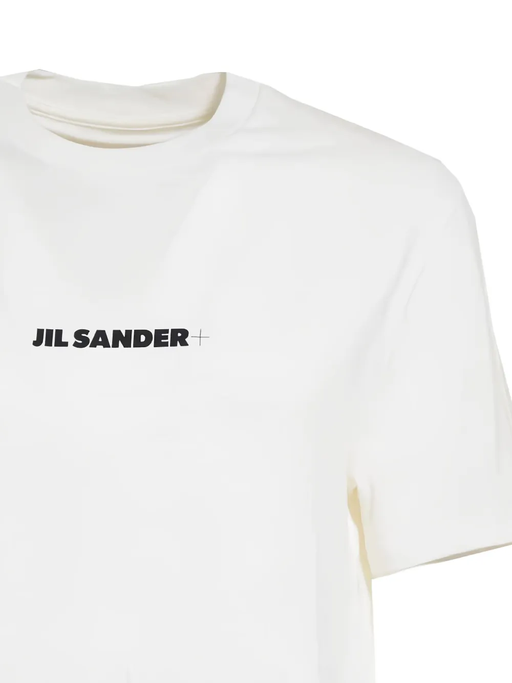 Jil Sander T-shirt Mit Rundem Ausschnitt In White