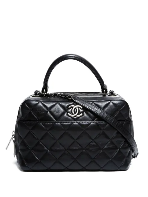 CHANEL Pre-Owned 2016-2017 diamond-quilted tote bag