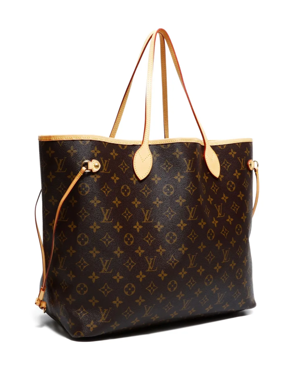 Pre-owned Louis Vuitton 2007 Neverfull Gm Tote Bag In Brown