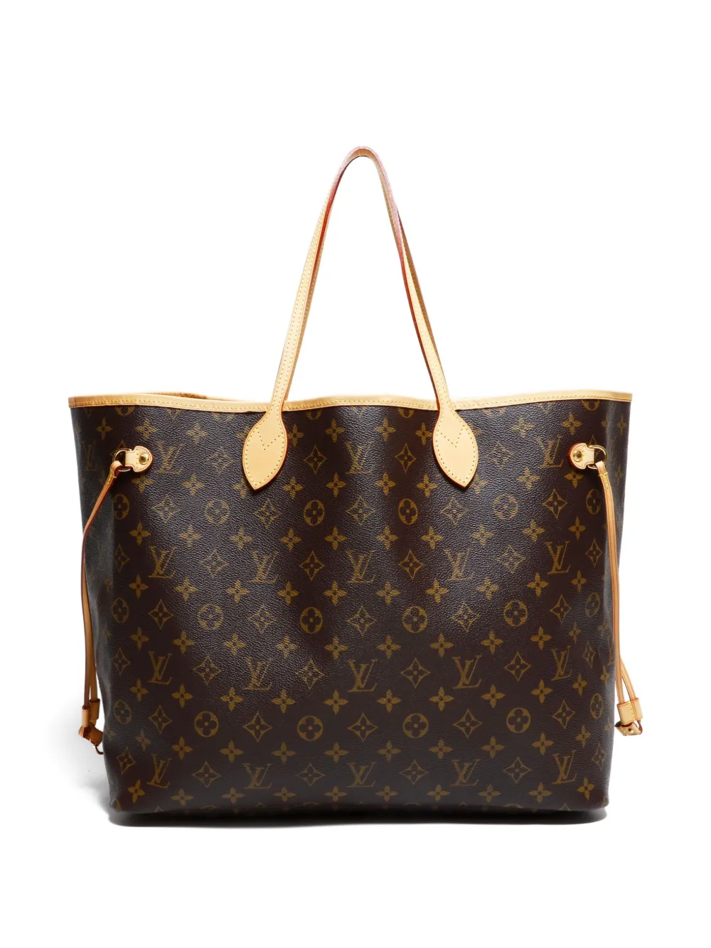Pre-owned Louis Vuitton 2007 Neverfull Gm Tote Bag In Brown