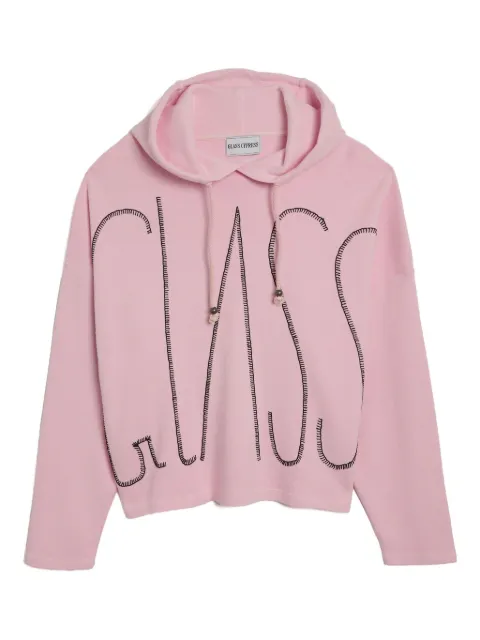 Glass Cypress hoodie bordada global