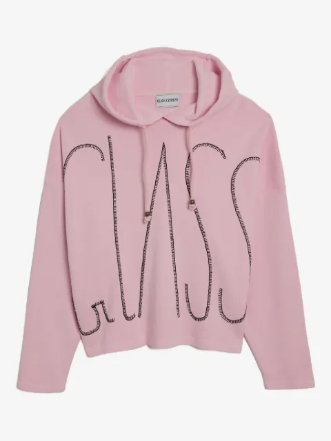 Glass Cypress 글로벌 자수 후디