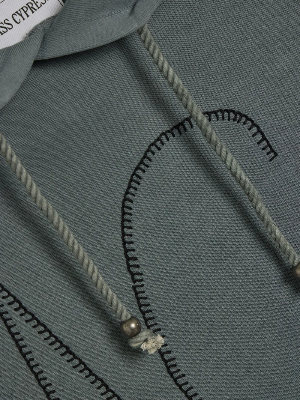 Glass Cypress Pace Hoodie In Gray